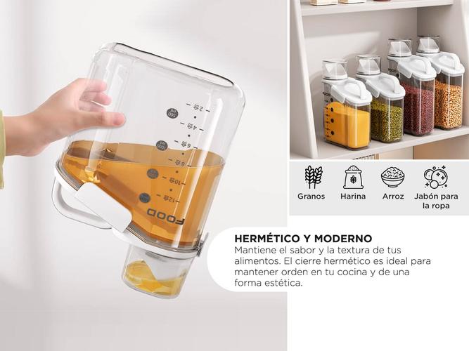 Dispenser Cerealero Gadnic Contenedor Hermético 1,6L  - 2