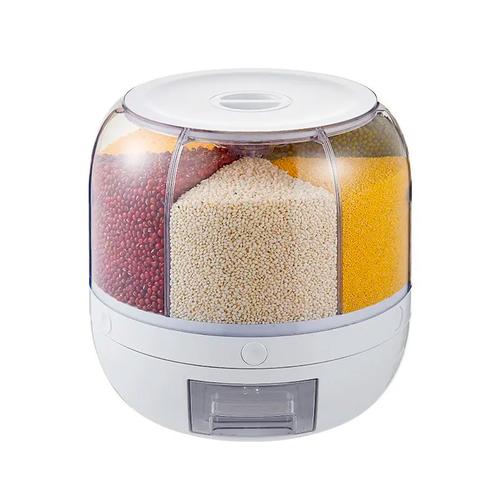 Dispenser de Granos Gadnic 6 Contenedores Giratorios - 0