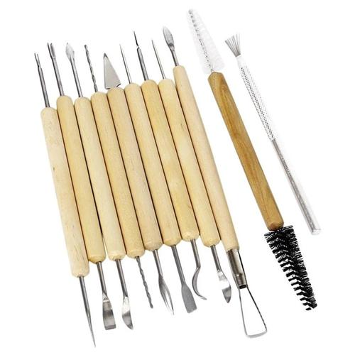 Devastadores Estecas Gadnic Para Alfareria Ceramica Arcilla  - 0
