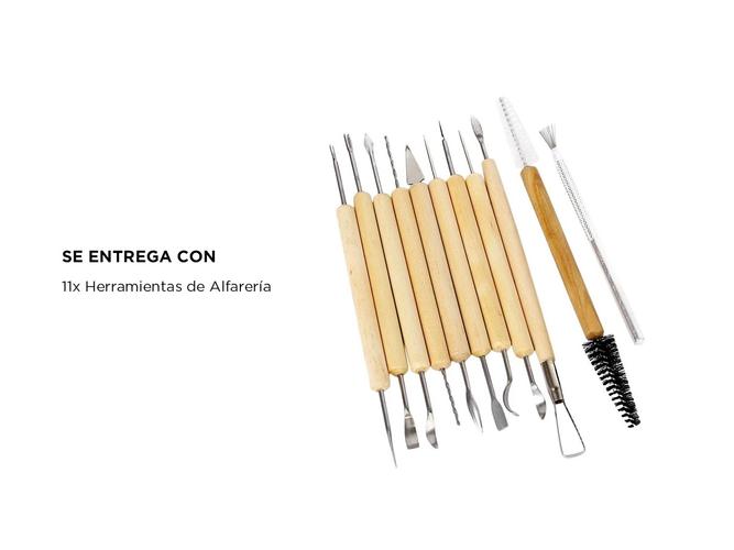 Devastadores Estecas Gadnic Para Alfareria Ceramica Arcilla  - 5