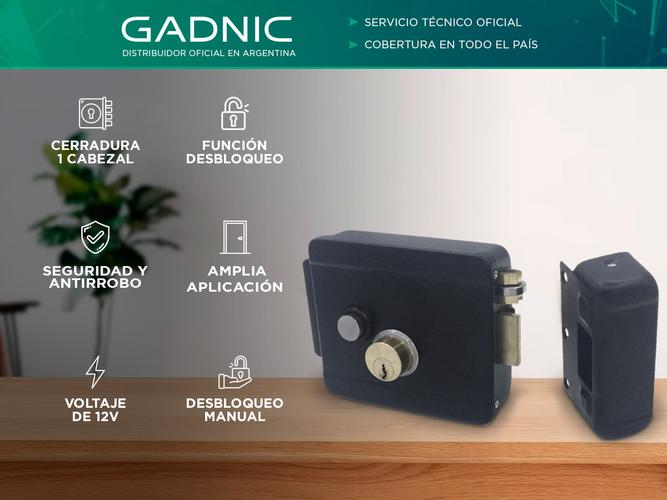 Electrocerradura Gadnic para Portones y Puertas - 1