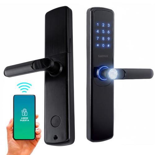 Cerradura Biometrica Gadnic Smart-L Huella Digital Bluetooth - 0