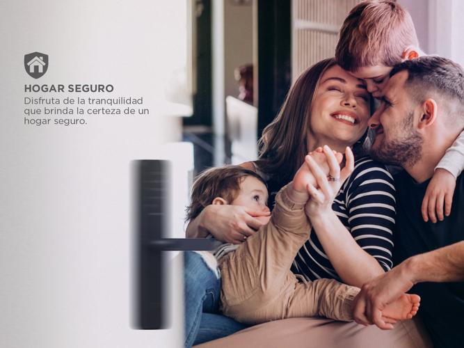 Cerradura Biometrica Gadnic Smart-L Huella Digital Bluetooth - 2
