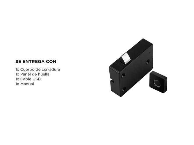 Cerradura Inteligente para Cajon Gadnic con Huella - 4