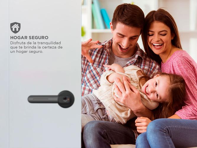 Cerradura Biométrica Inteligente Gadnic Con Huella Digital - 2