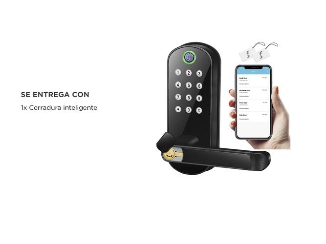 Cerradura Digital Inteligente Gadnic con Huella - 5