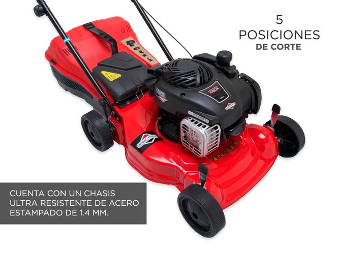 Cortadora de Césped Petri Americano 450 Naftera Motor Briggs & Stratton 4T 4,5HP Recolector 32Lt - 3