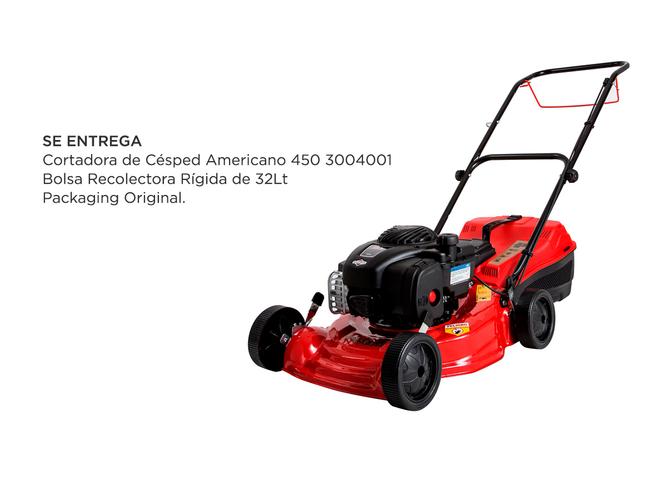 Cortadora de Césped Petri Americano 450 Naftera Motor Briggs & Stratton 4T 4,5HP Recolector 32Lt - 5