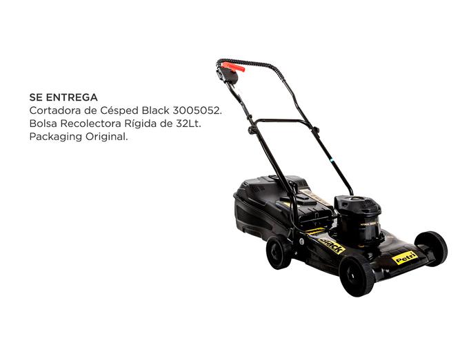 Cortadora de Césped Petri Black Eléctrica 1700w 1HP Recolector 32Lt - 5