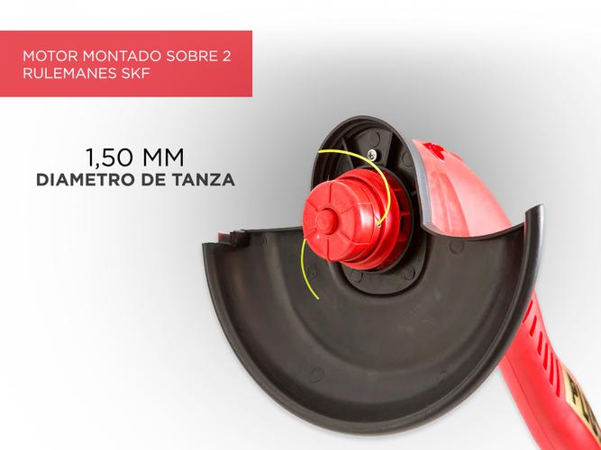 Bordeadora Petri Plus Eléctrica Profesional 900w Doble Rulemán SKF Corte 320mm - 3