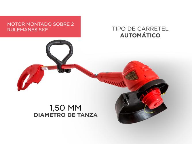 Bordeadora Petri New Eléctrica Profesional 600w Doble Rulemán SKF Corte 300mm - 2