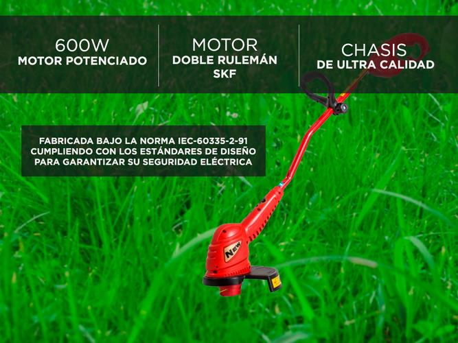 Bordeadora Petri New Eléctrica Profesional 600w Doble Rulemán SKF Corte 300mm - 3