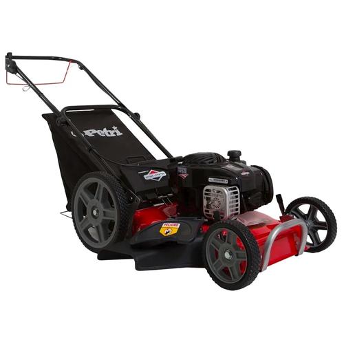 Cortadora de Césped Petri Profesional 500 3en1 Naftera Motor Briggs & Stratton 4T 5HP Recolector 45Lt - 0