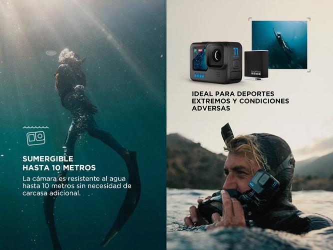 Cámara GoPro Hero11 53K CHDHX-111-LW NTSCPAL negra - 3
