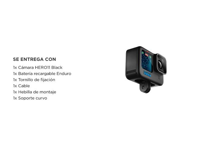 Cámara GoPro Hero11 53K CHDHX-111-LW NTSCPAL negra - 6