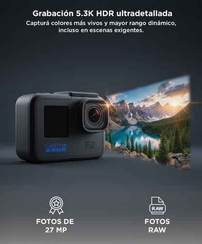 Camara GoPro Hero 12 Black 4K y 53K en HDR - 2