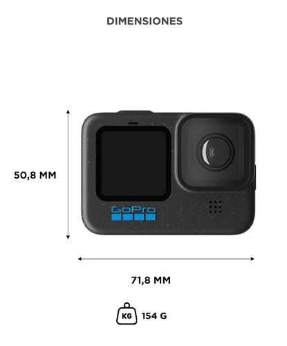 Camara GoPro Hero 12 Black 4K y 53K en HDR - 5