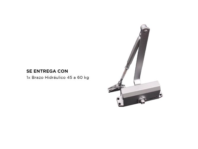 Cierre hidráulico Gadnic 45‑60 kg aluminio - 5