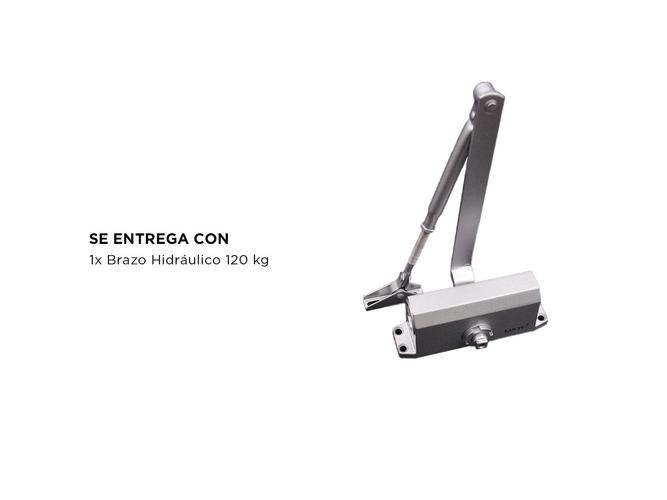 Cierre Hidraulico Brazo Cierra Puerta Aereo120 Kg - 5