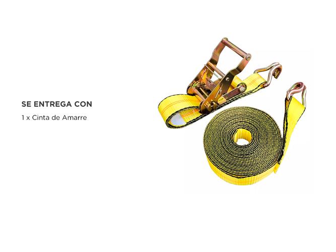 Cinta De Amarre Crique Gadnic 2tn 6m 38mm Ancho Tensor Traca Traka - 4