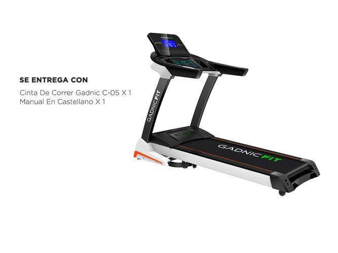 Cinta de Correr Gadnic C-05 18Km/h 3HP Display 5