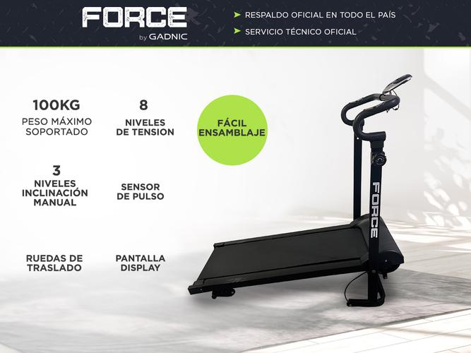 Cinta De Correr Magnetica Force CMG11 - 1