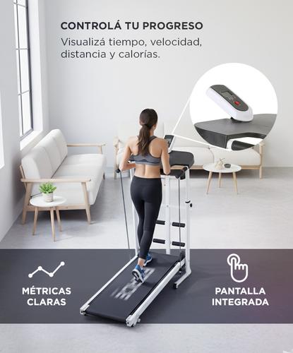 Cinta Para Correr Force By Gadnic Caminadora Plegable 120Kg - 3