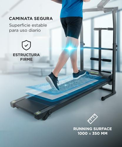 Cinta Para Correr Force By Gadnic Caminadora Plegable 120Kg con Pantalla Digital - 4