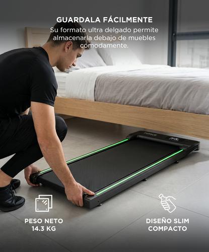 Cinta Caminadora Eléctrica Force By Gadnic Ultra Slim Con Control Remoto Plegable Hogar Motor Brushless - 2