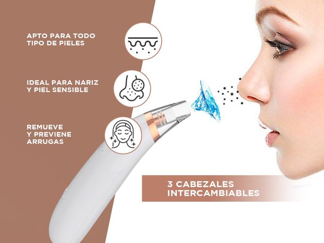 Kit Succinador de Puntos Negros X1 + Espatula Facial Cl50 Gadnic  - 4
