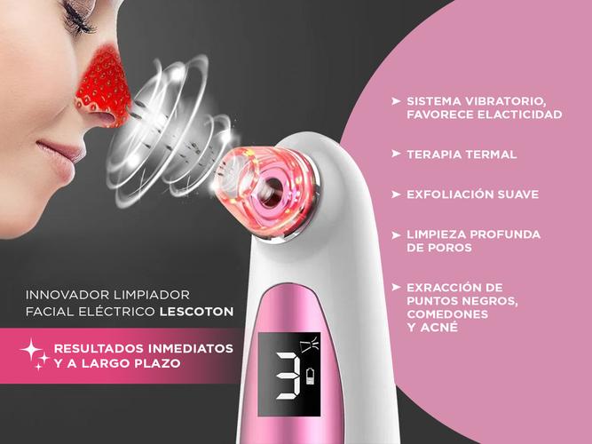 Limpiador Facial Lescolton LS-021 Eléctrico Recargable - 3