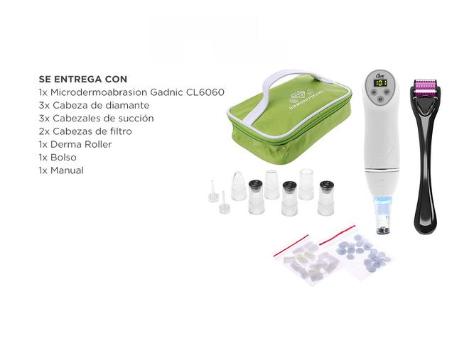 Microdermoabrasion Gadnic CL6060 Punta de diamante cosmetologia 16W - 6