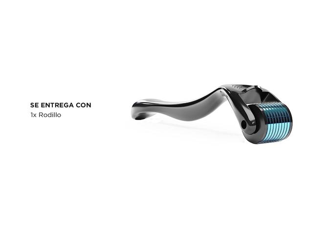 Rodillo Mesoroller Derma Gadnic CL08 Microagujas Barba Pelo Piel Cara - 4