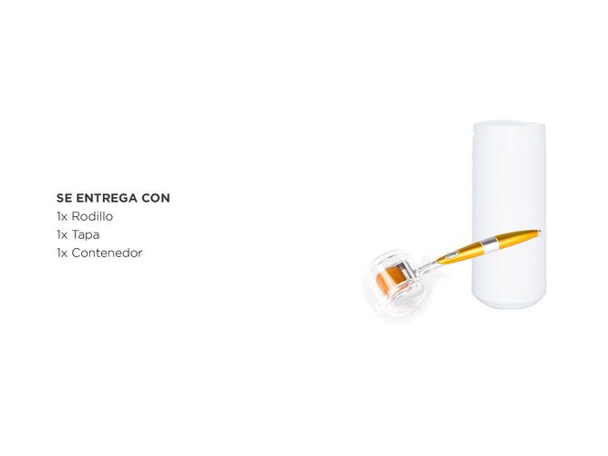 Mesoroller Derma Roller Care by Gadnic CN80 Facial Pelo Barba - 5