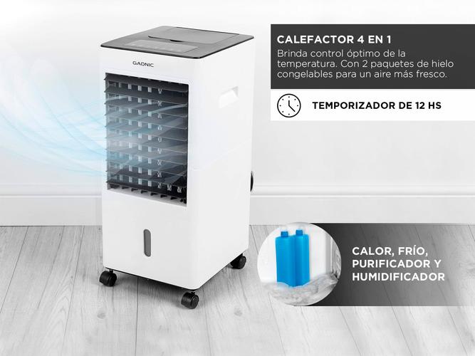 Climatizador Portátil Gadnic Frio Calor 6Lts 2000W  - 2