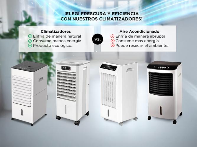 Climatizador Portátil Frio Gadnic Humidificador 6 Litros  Usado - 3