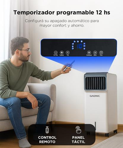 Climatizador De Aire Portátil Gadnic 85W Pantalla Táctil 15L - 4