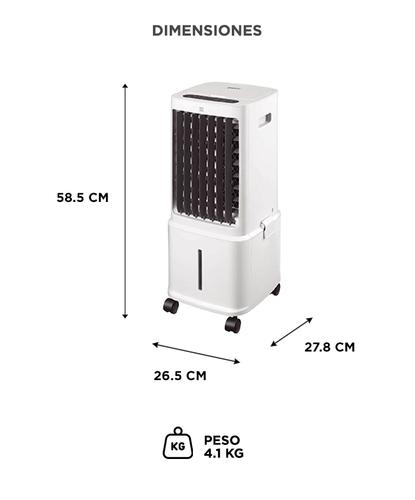 Climatizador Evaporativo Portátil Gadnic 8 Litros Refresca Ambientes Bajo Consumo - 5