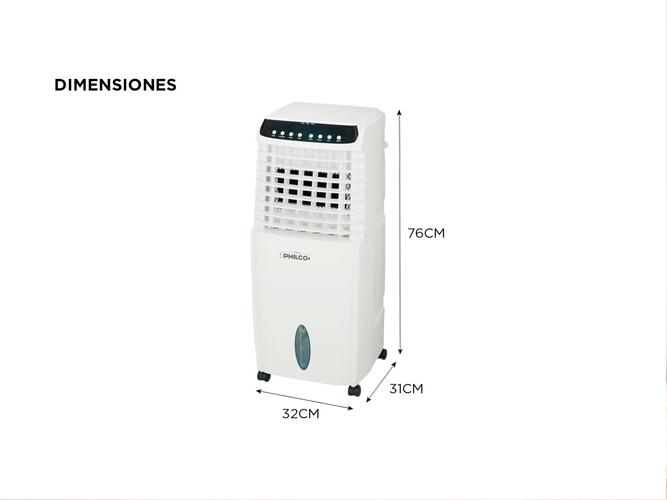 Climatizador de Aire Portatil Philco CPPFR001023 10L - 4