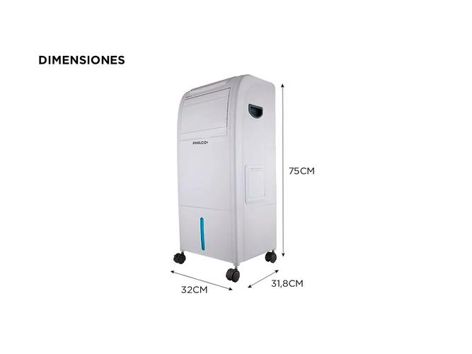 Climatizador de Aire Portatil Philco 20 Litros CP2022FCP - 4