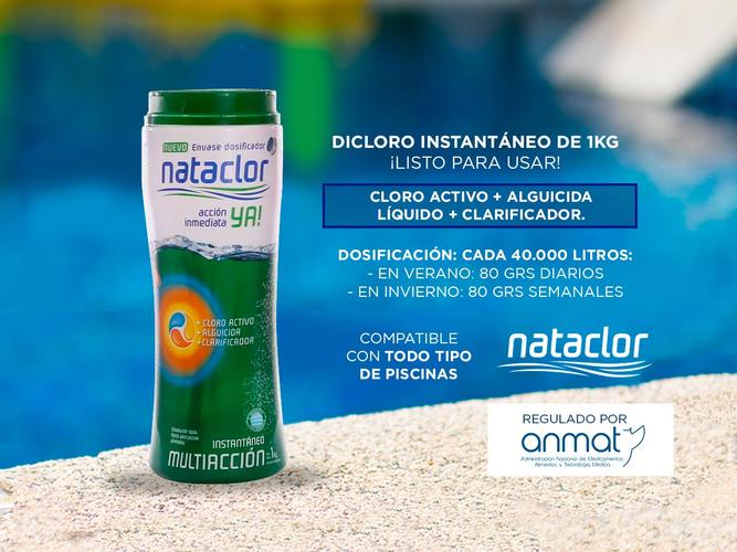 Dicloro instantáneo Nataclor de 1KG - 1