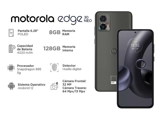Celular Motorola Edge 30 Neo 128gb 8gb 5G - 1