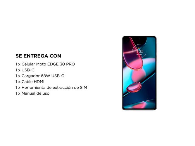 Celular Motorola Edge 30 PRO 256GB 12GB de Ram - 6
