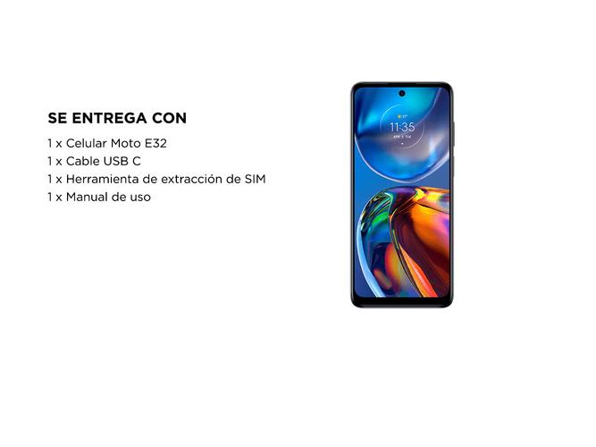 Celular Motorola E32 64 Gb 4 GB RAM - 5