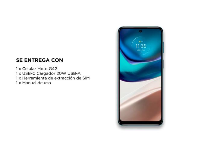 Celular Motorola G42 64 GB 4GB de Ram  - 5