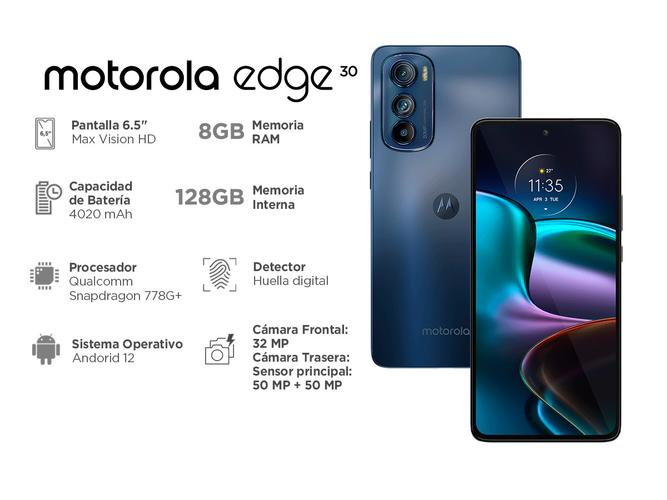  Celular Motorola Edge 30 5G 128 GB 8 GB de RAM - 1