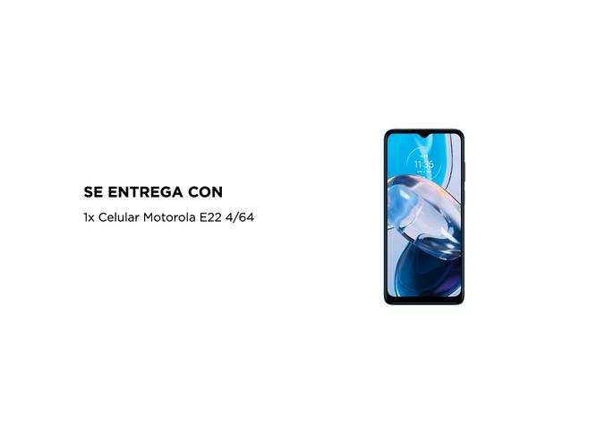 Celular Motorola E22 64G 4GB RAM - 6