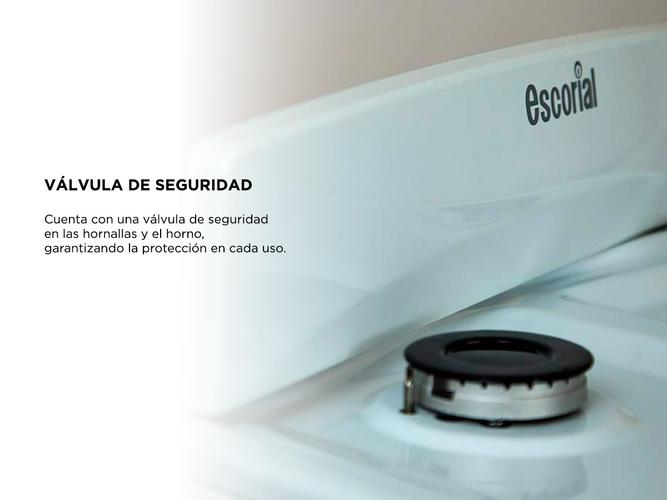 Cocina Escorial Candor S2 Gas Envasado 51cm - 3