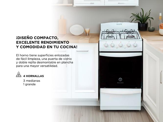 Cocina Escorial Palace Gas Natural 51cm - 2