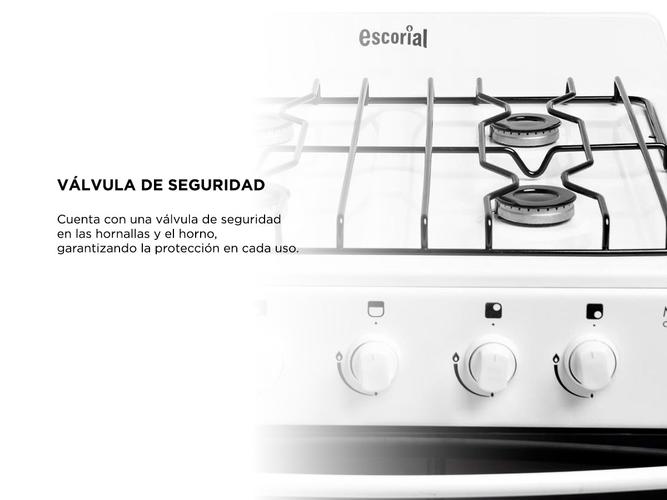 Cocina Escorial Master Classic Gas Natural 56cm - 3